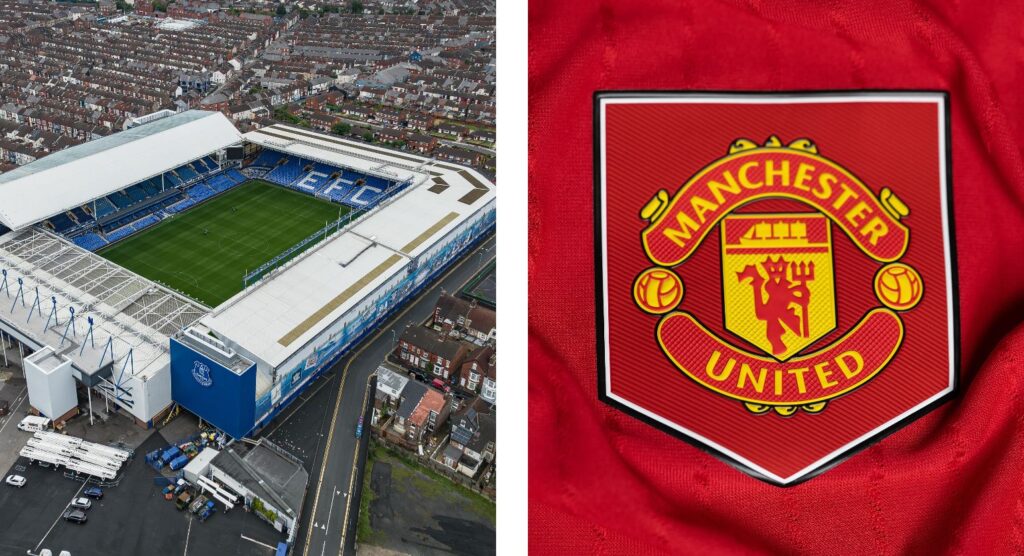 Goodison Park stadium hosts Manchester United
