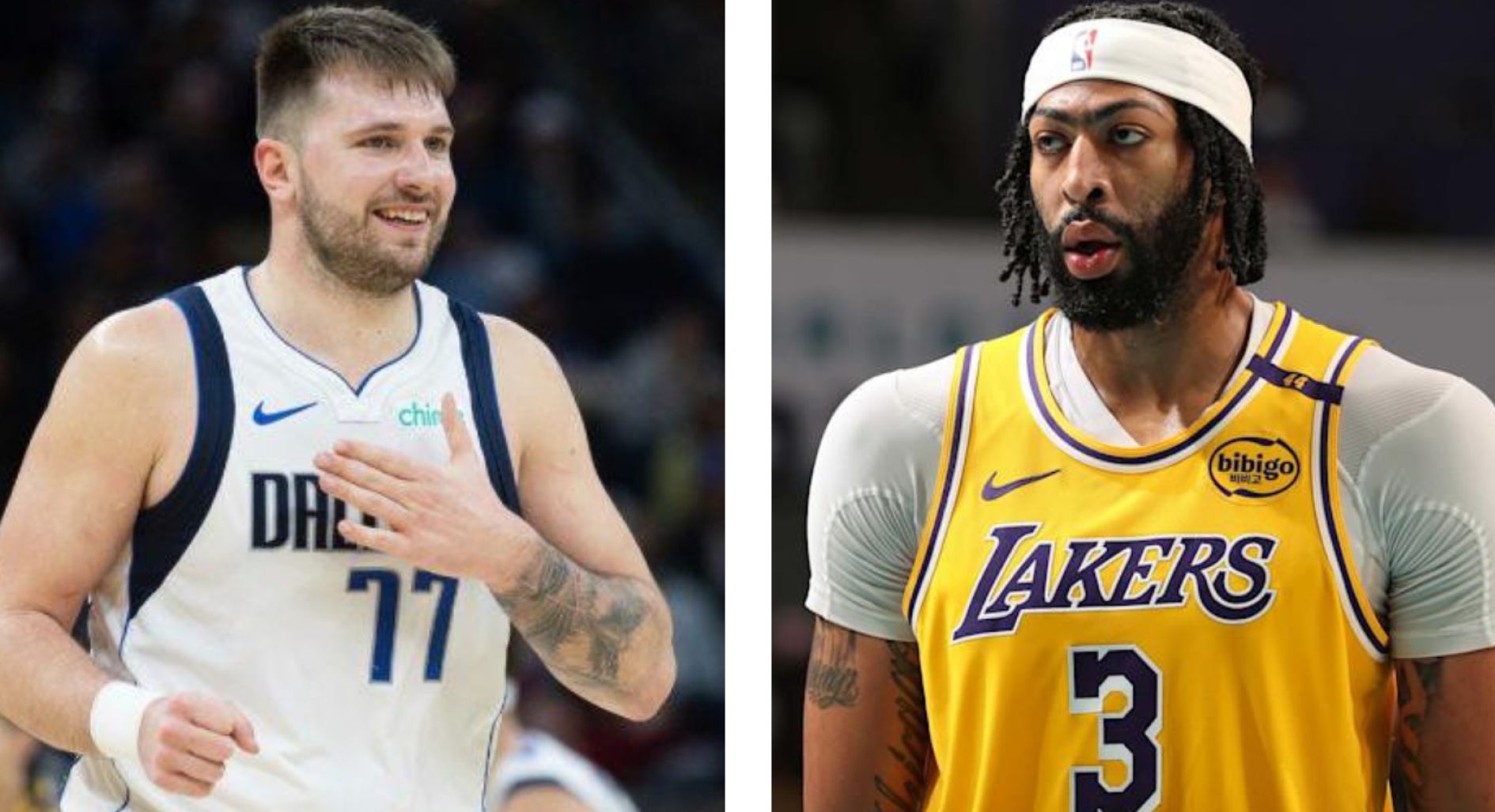 Luka Doncic and Anthony Davis