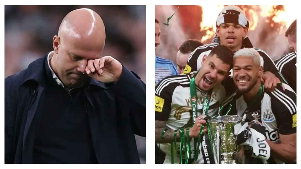 Arne Slot on Newcastle's Carabao Cup final win