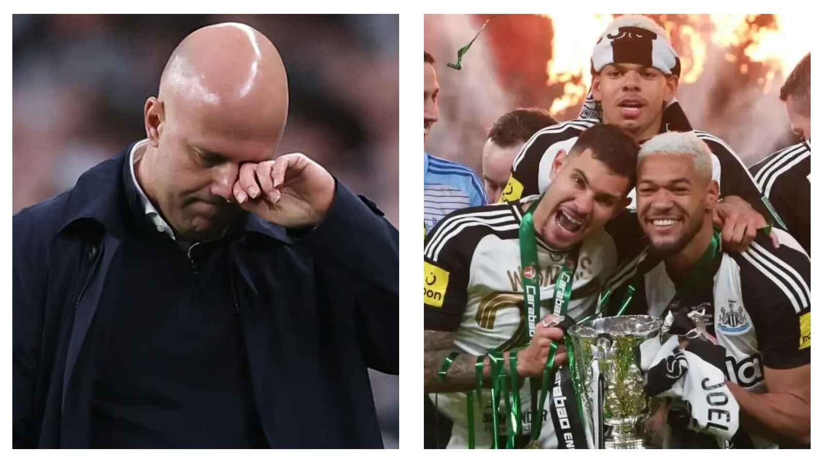 Arne Slot on Newcastle's Carabao Cup final win