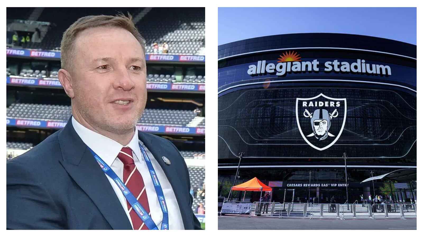 Kris Radlinski and Allegiant Stadium Las Vegas