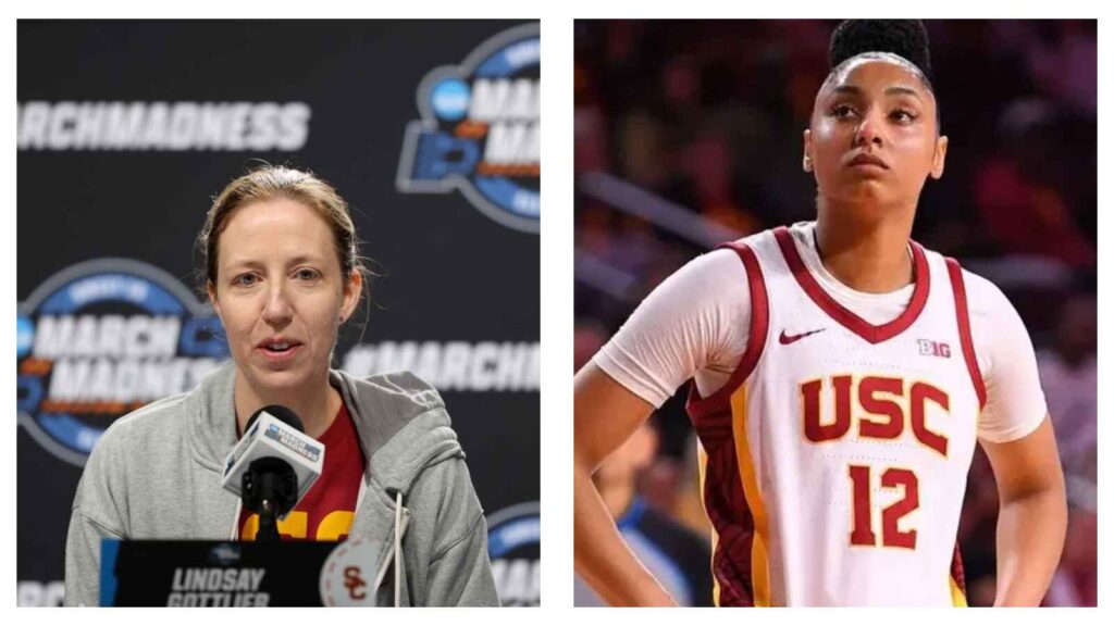Lindsay Gottlieb and JuJu Watkins