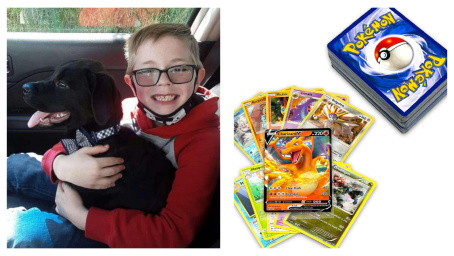 Bryson and Pokemon cards