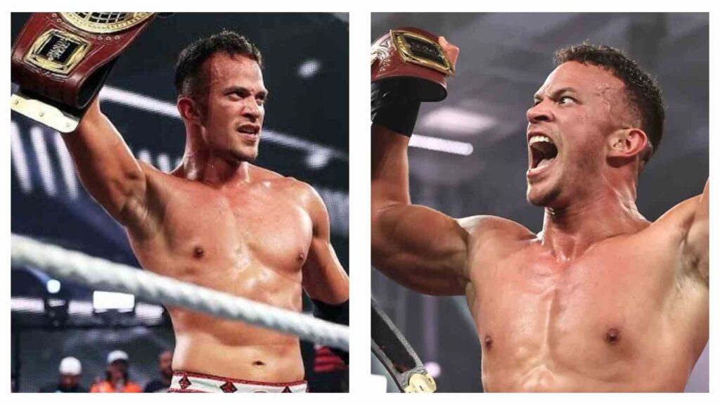 Ricky Saints nabs first WWE gold in record time