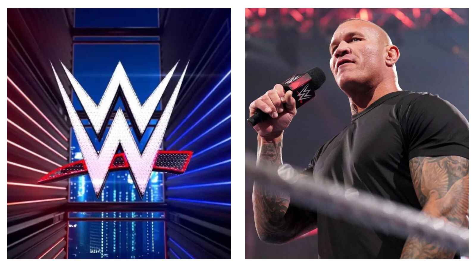 WWE logo & Randy Orton