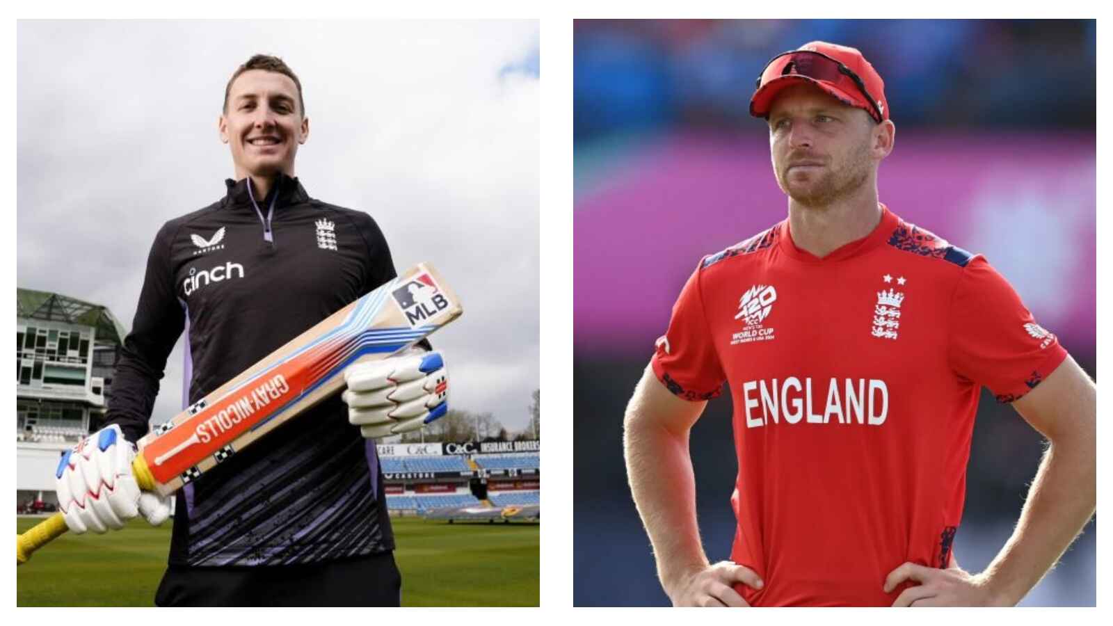 Harry Brook, England captain & Jos Buttler