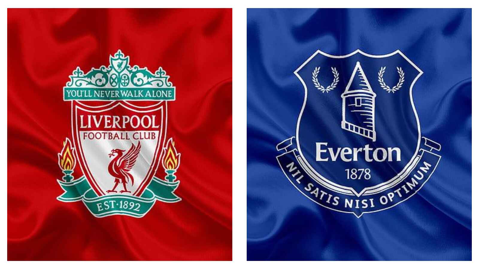 Liverpool and Everton club badge