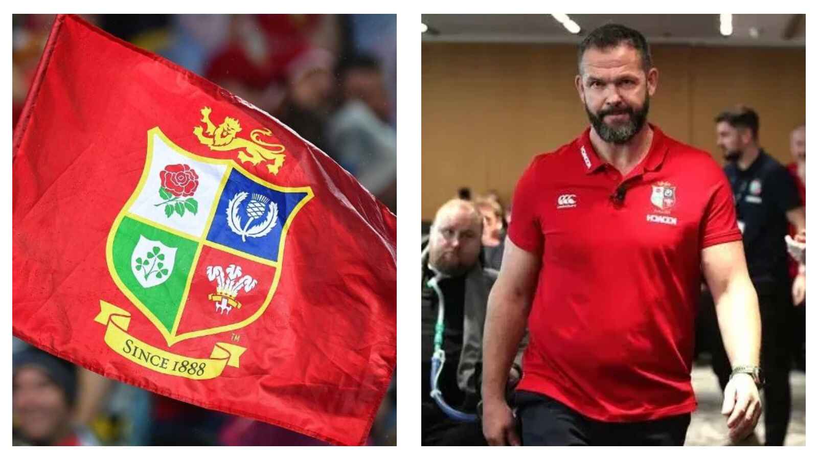 British & Irish Lions coach Andy Farrell