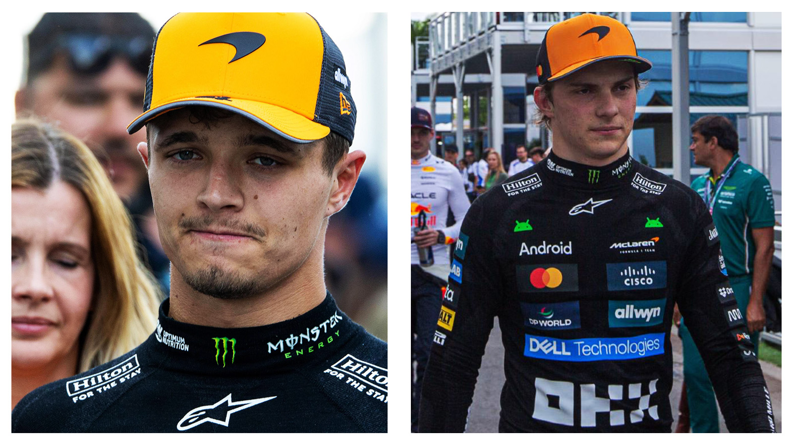 Lando Norris and Oscar Piastri - Canada Grand Prix 2025