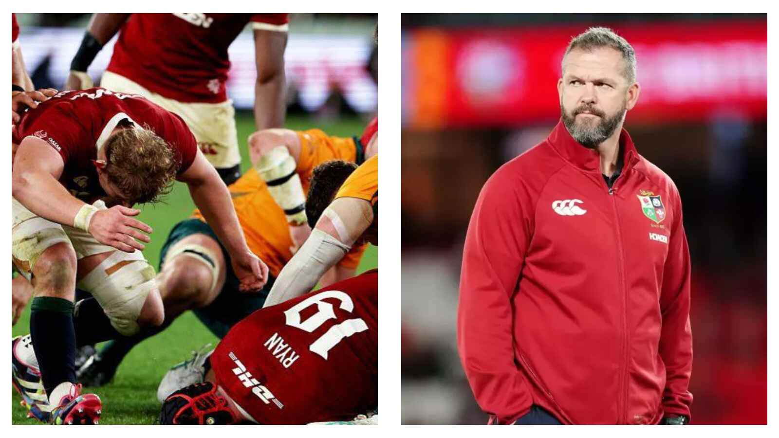 British and Irish Lions vs Wallabies and Andy Farrell