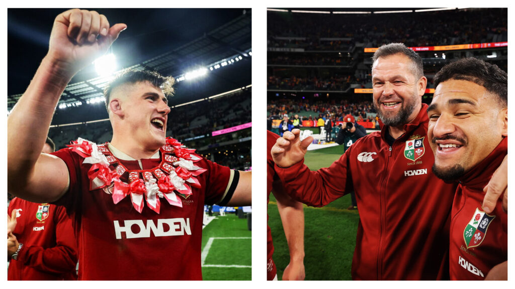 Dan Sheehan, Andy Farrell and Sione Tuipulotu