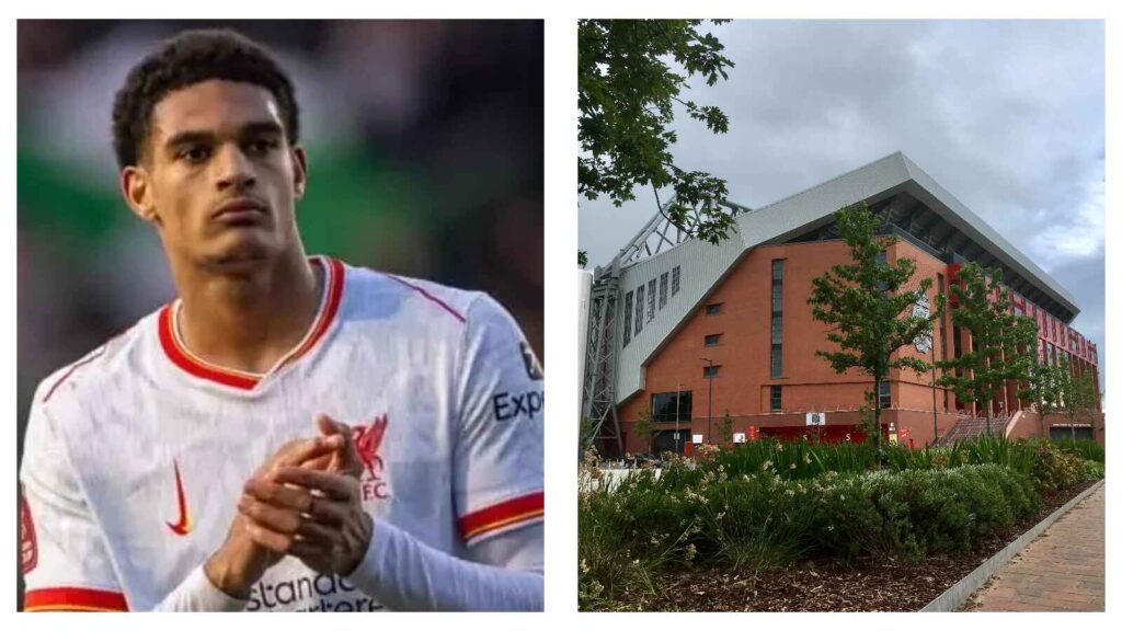 Jarell Quansah Anfield stadium