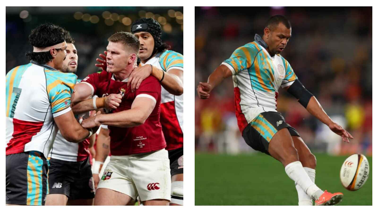 Owen Farrell & Kurtley Beale