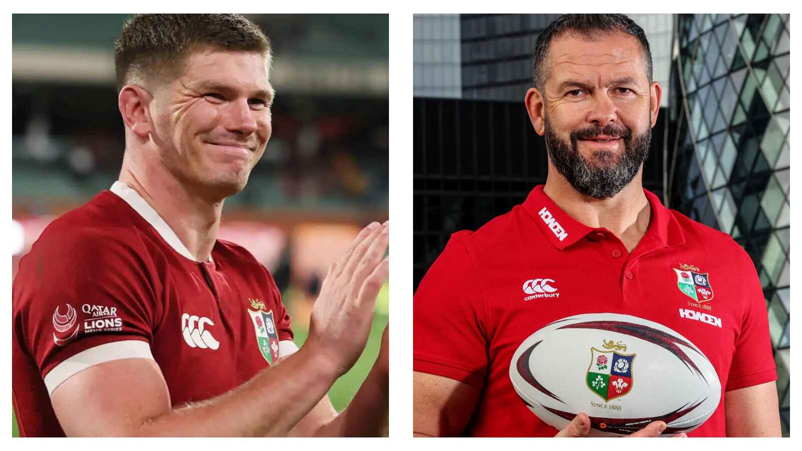 Owen Farrell and Andy Farrell