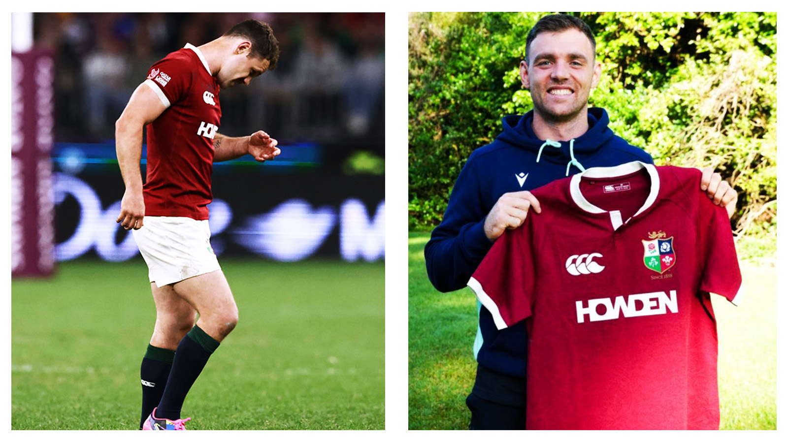 Scrum-halves Tomos Williams and Ben White