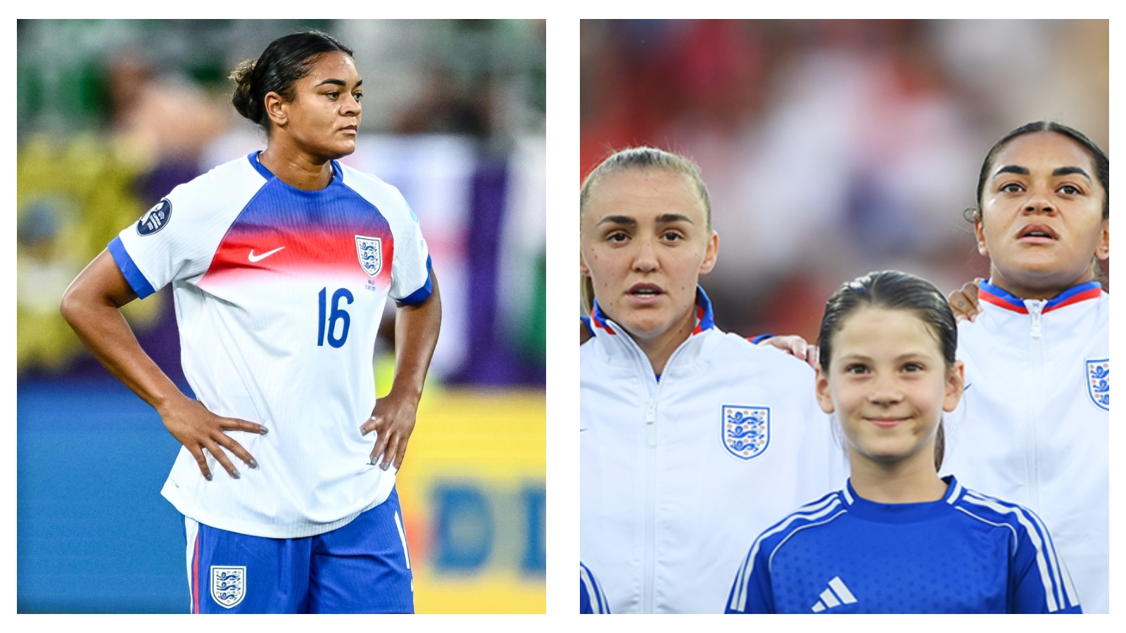 jess carter & georgia stanway, england