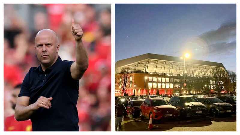 Arne Slot Anfield stadium