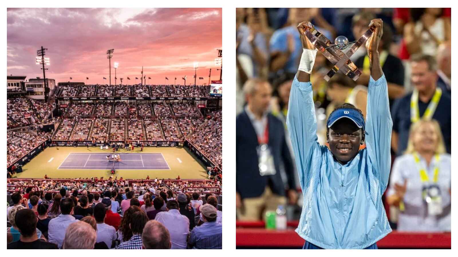 IGA Stadium in Montreal & Victoria Mboko