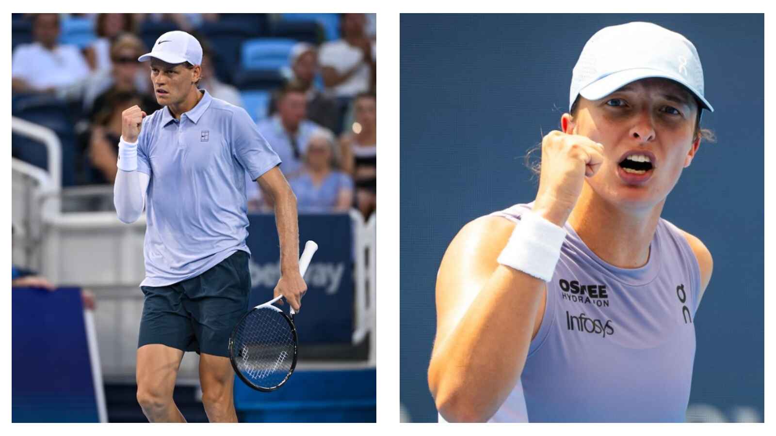 Jannik Sinner & Iga Swiatek