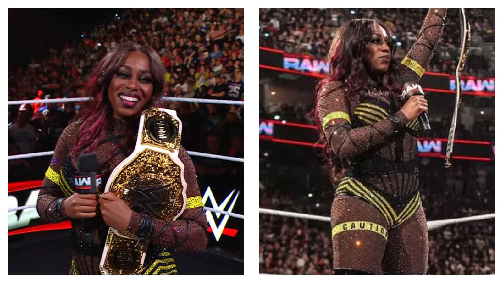 Naomi at Monday Night Raw