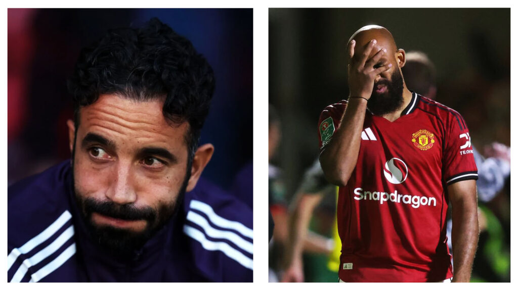 Ruben Amorim and Bryan Mbeumo