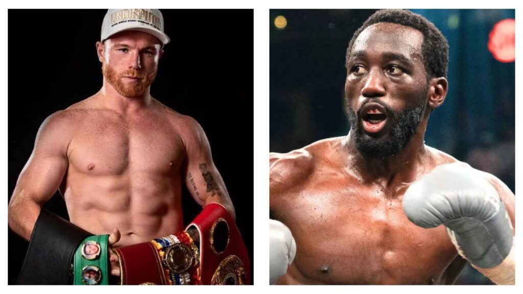 Canelo Alvarez and Terence Crawford