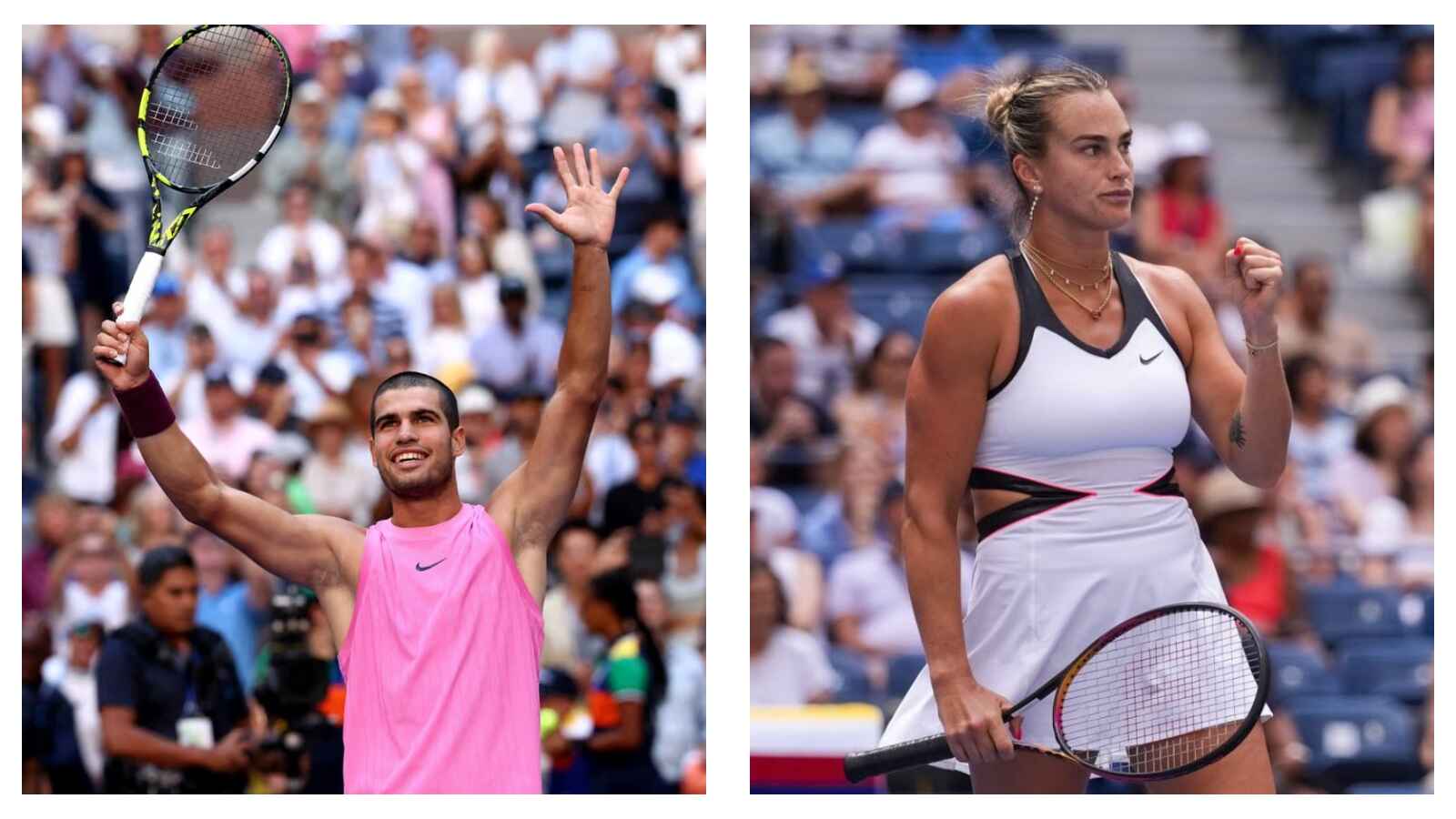 Carlos Alcaraz & Aryna Sabalenka