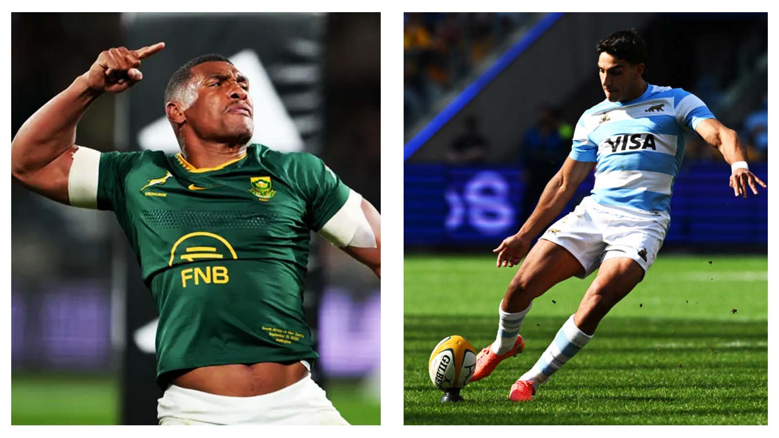 Damian Willemse and Santiago Carreras