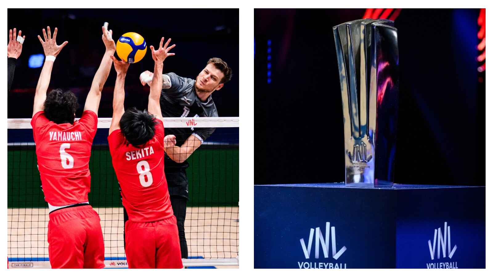 FIVB Volleyball tournament and trophy