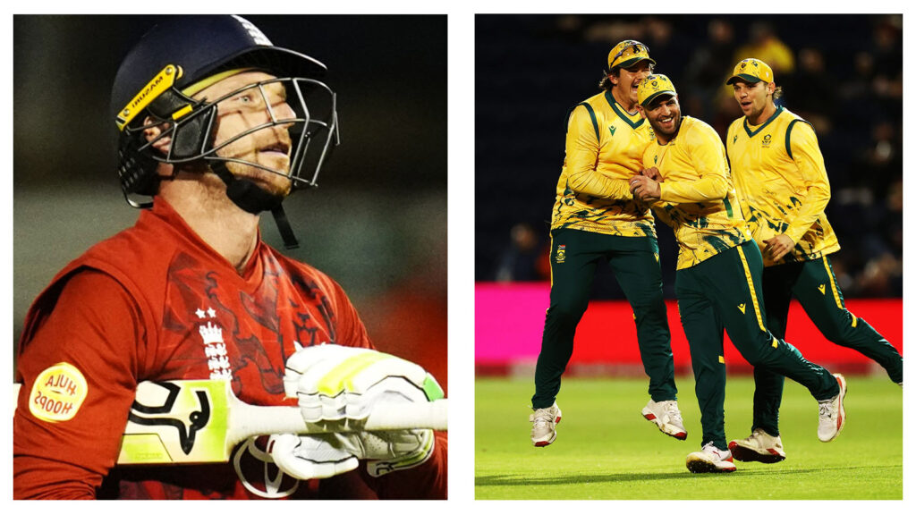 Jos Buttler and Proteas players