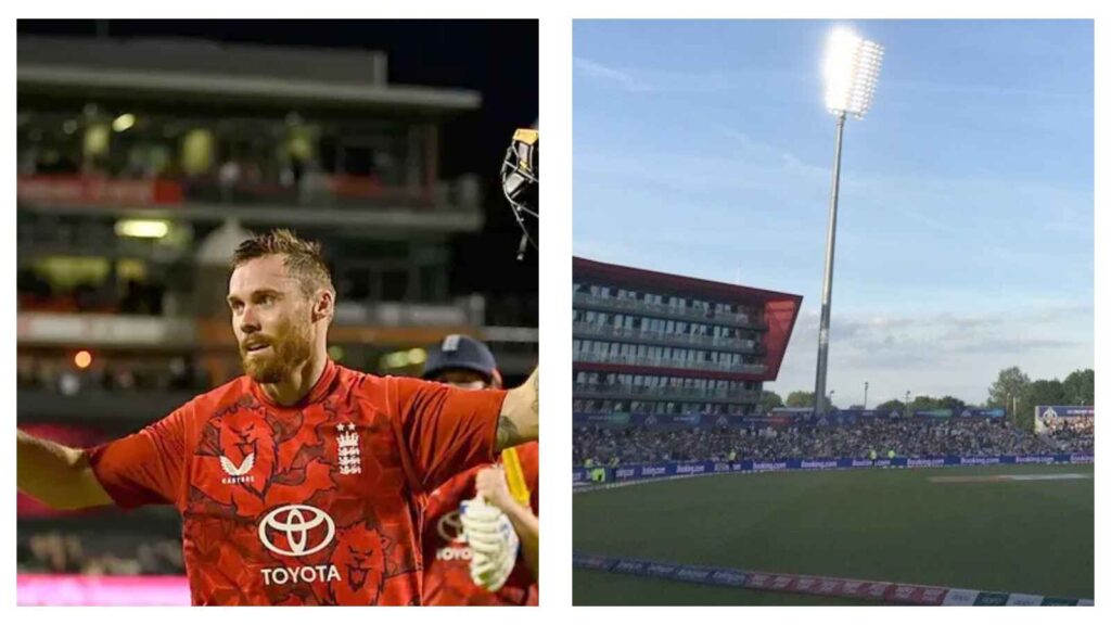 Phil Salt Old Trafford cricket ground