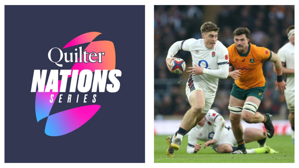 Autumn Nations Series logo & England vs Australia