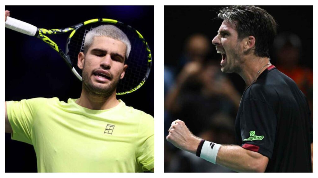 Carlos Alcaraz and Cameron Norrie