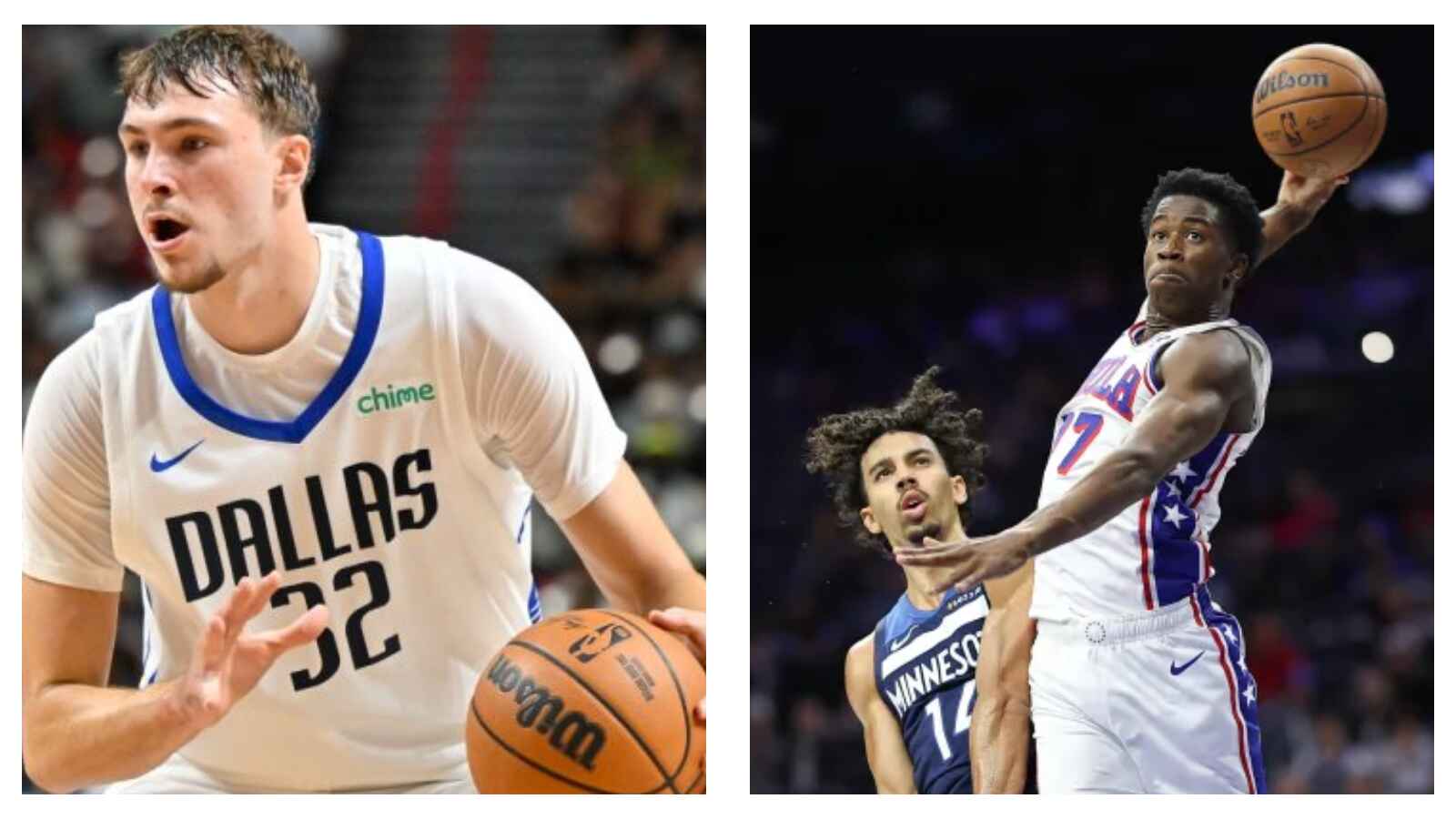 Cooper Flagg and VJ Edgecombe