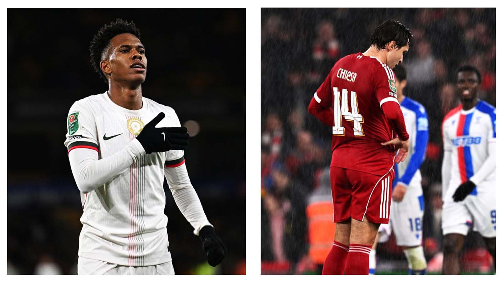 Estevao Willian and Federico Chiesa