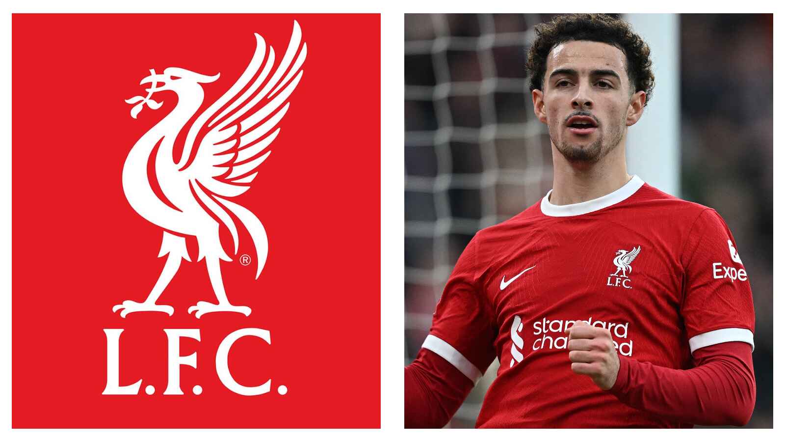 Liverpool midfielder Curtis Jones