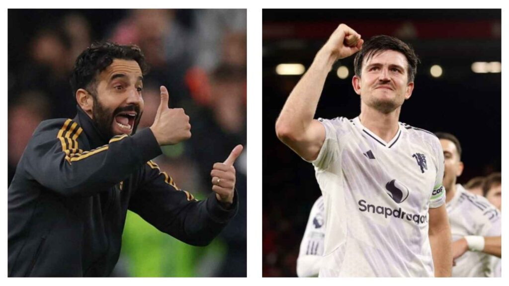 Man Utd's Ruben Amorim & Harry Maguire