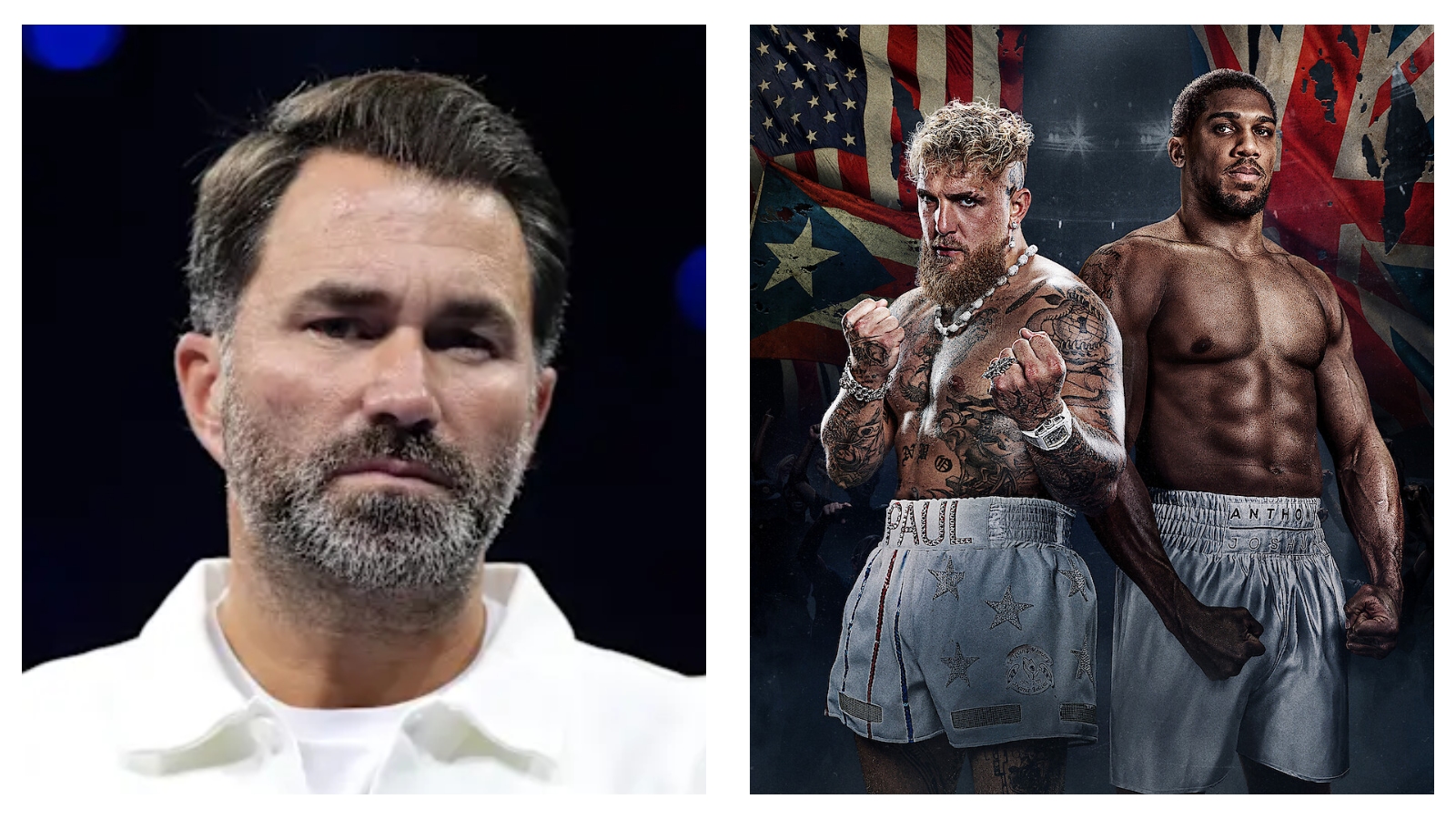 Boxing news: Eddie Hearn relishing Miami fight between Jake Paul and Anthony Joshua