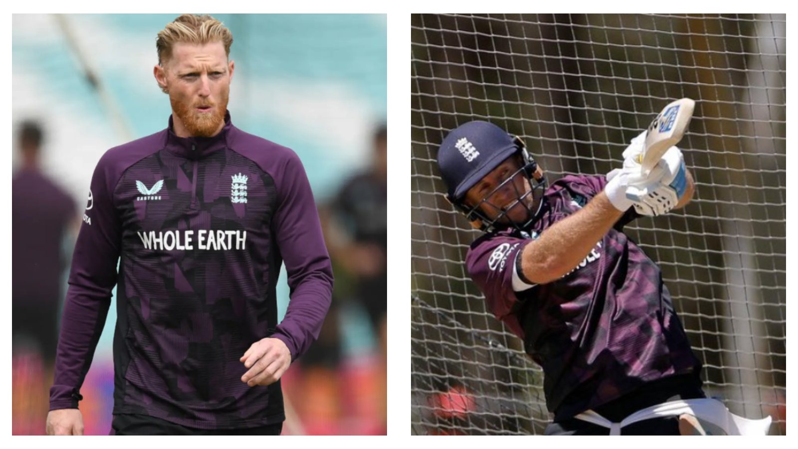 England's Ben Stokes & Joe Root