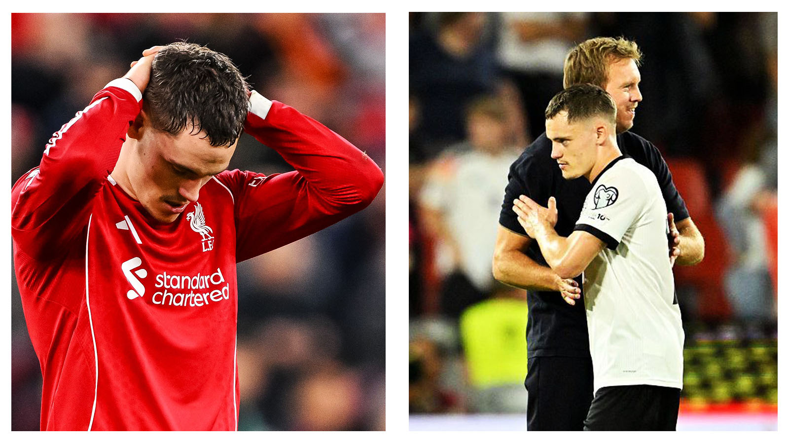 Florian Wirtz and Julian Nagelsmann