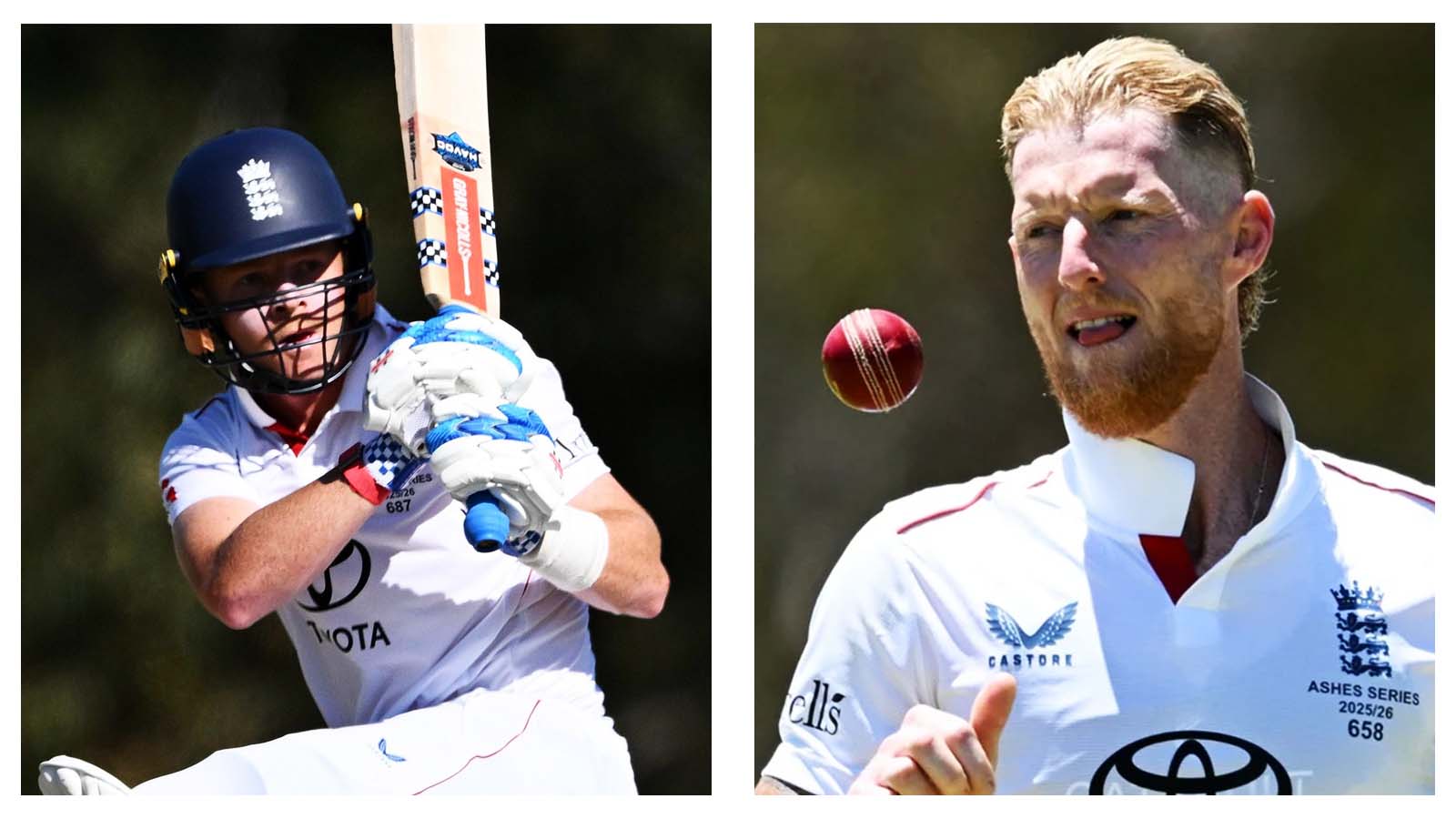 Ollie Pope and Ben Stokes