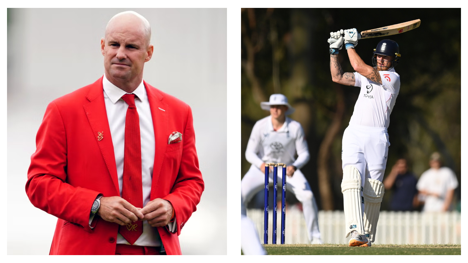 Sir Andew Strauss & England's Ben Stokes