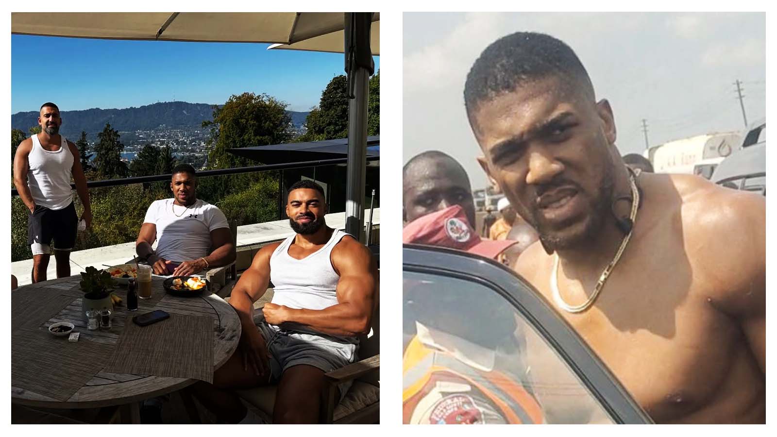 Anthony Joshua, Sina Ghami and Latif Ayodele involved in tragic car accident