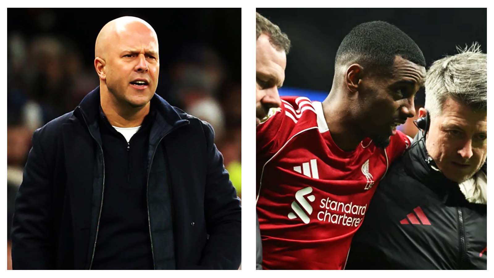 Arne Slot & Alexander Isak