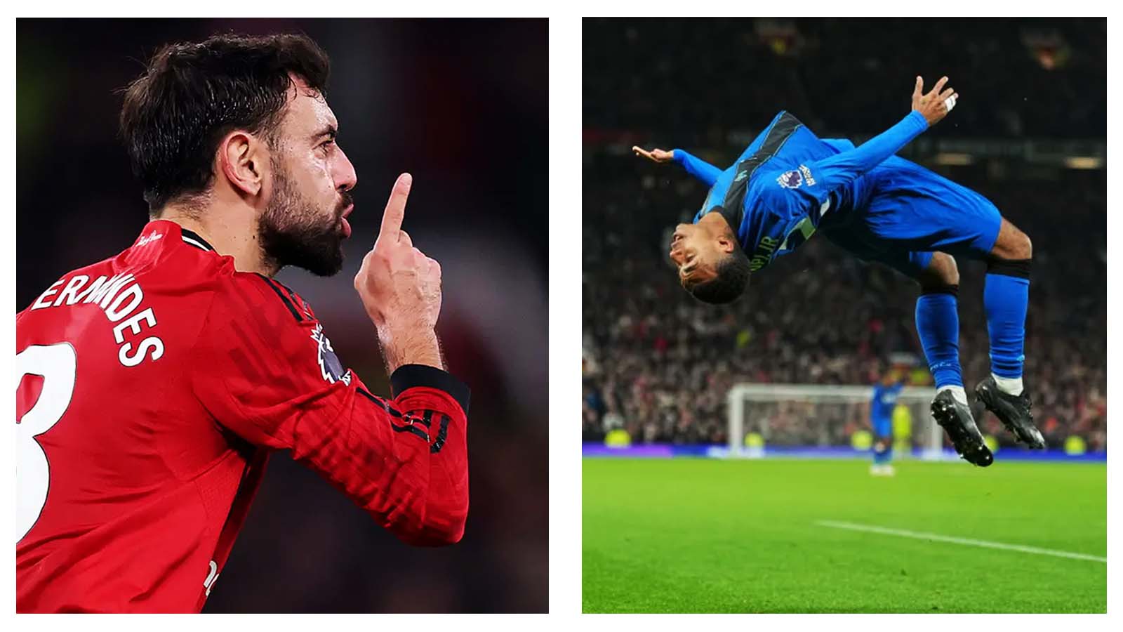 Bruno Fernandes and Eli Junior Kroupi