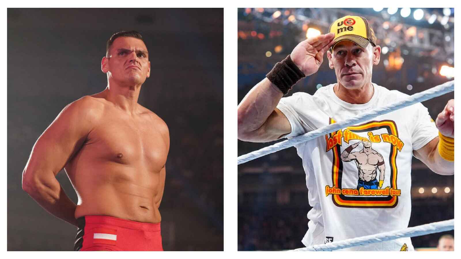 Gunther and John Cena