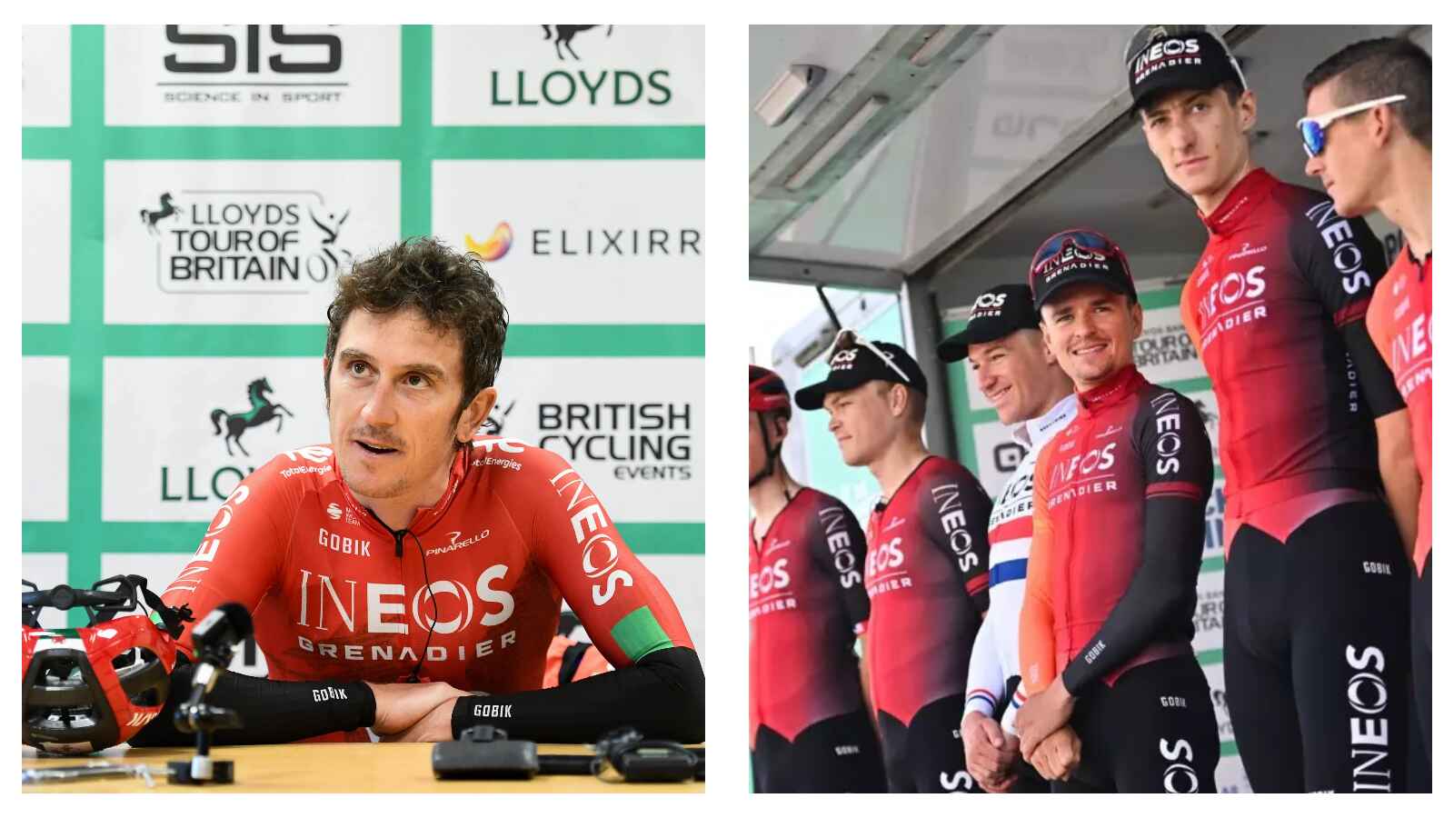 INEOS Grenadiers and Geraint Thomas