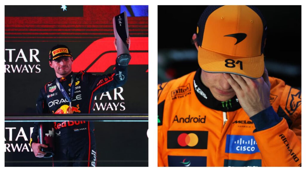 Red Bull's Max Verstappen & McLaren's Oscar Piastri