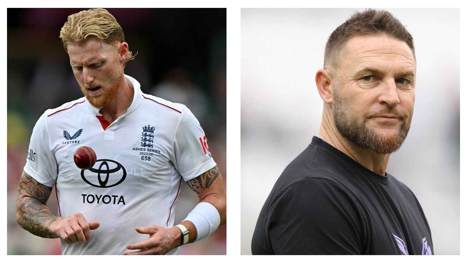 Ben Stokes and Brendon Mccullum