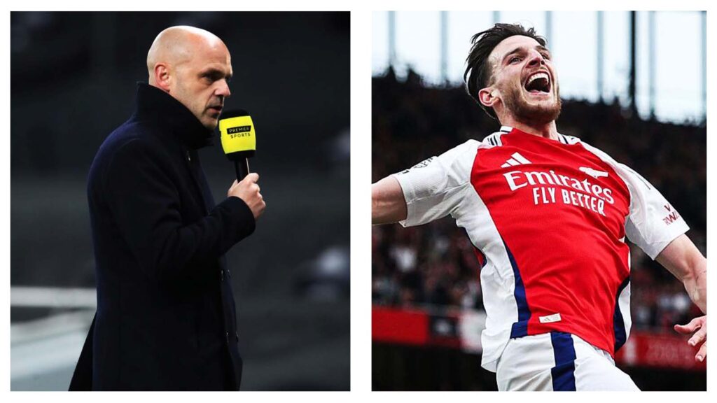 Danny Murphy and Declan Rice